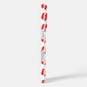 Coques Case-Mate iPhone Rouge Abstrait n Blancs Valentine Coeur (Verso / Droite)