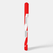 Coques Case-Mate iPhone Rouge Abstrait n Blancs Valentine Coeur (Verso / Droite)