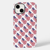 Coques Case-Mate iPhone Rouge Blanc Bleu Drapeau Design Coque-Mate iPhone (Verso)
