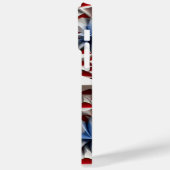 COQUES Case-Mate iPhone ROUGE BLANC BLEU PATRIOTIQUE ÉTOILES DES ÉTOILES D (Verso / Gauche)