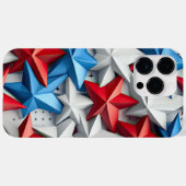 COQUES Case-Mate iPhone ROUGE BLANC BLEU PATRIOTIQUE ÉTOILES DES ÉTOILES D (Verso (horizontal))