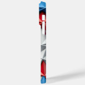 COQUES Case-Mate iPhone ROUGE BLANC BLEU PATRIOTIQUE ÉTOILES DES ÉTOILES D (Verso / Gauche)