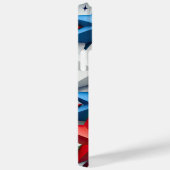 COQUES Case-Mate iPhone ROUGE BLANC BLEU PATRIOTIQUE ÉTOILES DES ÉTOILES D (Verso / Droite)