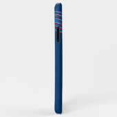 Coques Case-Mate iPhone Rouge, blanc et bleu (Dos/Droite)