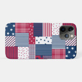 Coques Case-Mate iPhone Rouge, blanc et bleu (Dos (Horizontal))