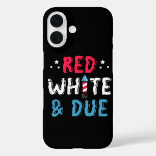 Coques iPhone 16 Rouge Blanc Et Dû, Cadeaux d'annonce de grossesse
