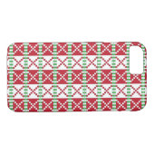 Coques Case-Mate iPhone Rouge, blanc, vert letton Letton Ethnic Folk art (Dos (Horizontal))