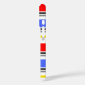 Coques Case-Mate iPhone Rouge Bleu Blancs Design (Verso / Gauche)