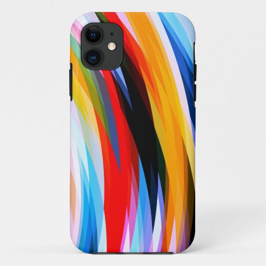 Coques Case-Mate iPhone Rouge bleu jaune noir (Dos)
