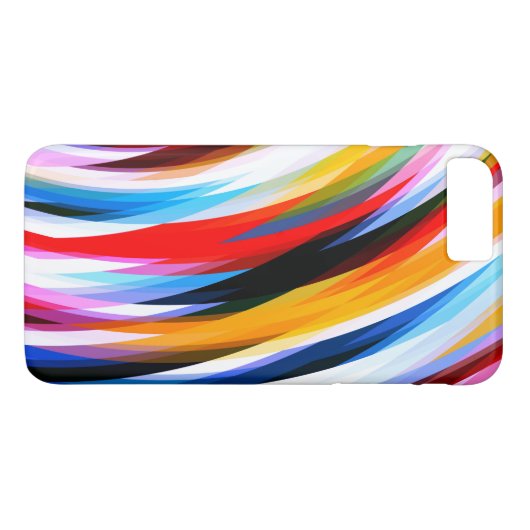 Coques Case-Mate iPhone Rouge bleu jaune noir (Dos (Horizontal))