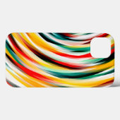 Coques Case-Mate iPhone Rouge bleu jaune noir (Verso (horizontal))