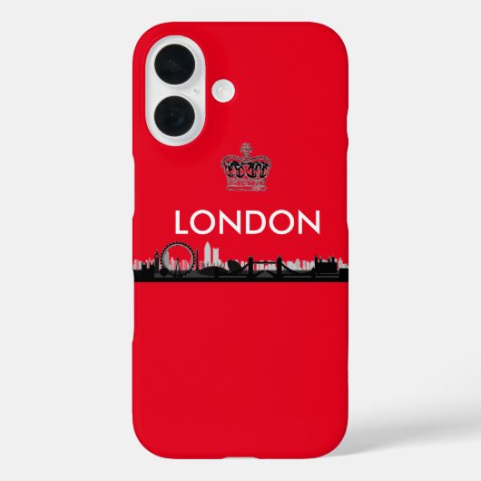 Coques Case-Mate iPhone Rouge britannique Londres (Verso)