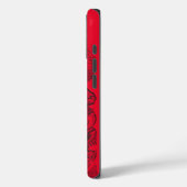 Coques Case-Mate iPhone Rouge Calavera (Verso / Gauche)