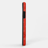 Coques Case-Mate iPhone Rouge courbé (Dos/Droite)