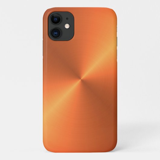 Coques Case-Mate iPhone Rouge Cuivre Brillant (Dos)