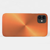 Coques Case-Mate iPhone Rouge Cuivre Brillant (Dos (Horizontal))