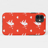 Coques Case-Mate iPhone rouge cupide (Dos (Horizontal))
