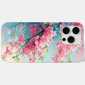 Coques Case-Mate iPhone Rouge de Sakura du Printemps (Verso (horizontal))