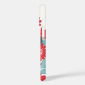 Coques Case-Mate iPhone rouge éléphant folksy (Verso / Gauche)