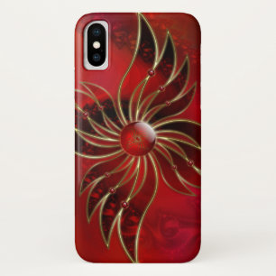 Coque iPhone X Rouge en tant que Coque-Compagnon d'iPhone de