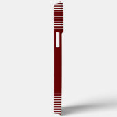 Coques Case-Mate iPhone rouge et blanc Français Gardez le calme et continu (Verso / Droite)