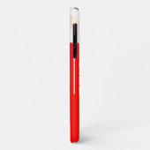Coques Case-Mate iPhone Rouge et blanc rustique (Dos/Gauche)