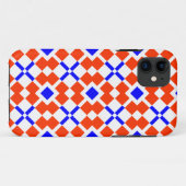 Coques Case-Mate iPhone Rouge et Bleu, c'est Saxon (Dos (Horizontal))