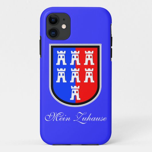 Coques Case-Mate iPhone Rouge et Bleu, il faut que ce soit (Dos)