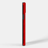 Coques Case-Mate iPhone Rouge et noir (Verso / Droite)