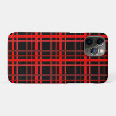Coques Case-Mate iPhone Rouge et noir (Dos (Horizontal))