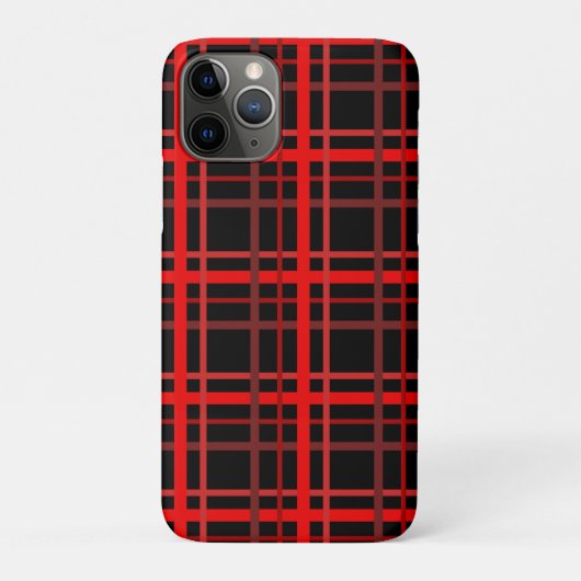 Coques Case-Mate iPhone Rouge et noir (Dos)