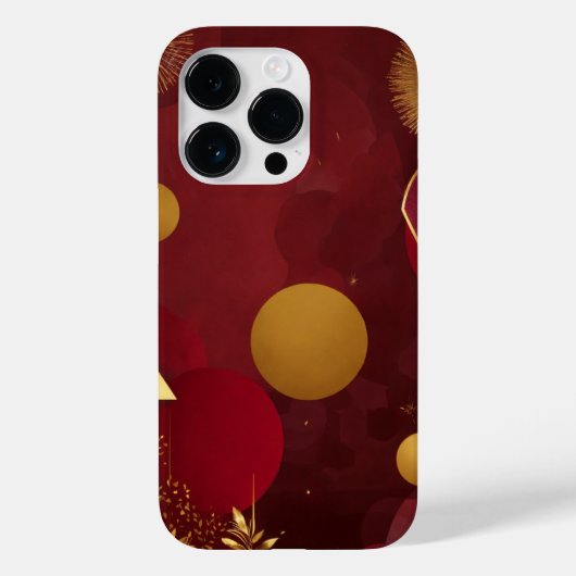 COQUES Case-Mate iPhone ROUGE ET OR (Verso)