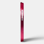 Coques Case-Mate iPhone rouge et rose abstrait (Verso / Gauche)
