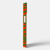 Coques Case-Mate iPhone Rouge et Vert (Verso / Droite)