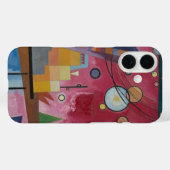 Coques Case-Mate iPhone Rouge intense de Wassily Kandinsky (Verso (horizontal))