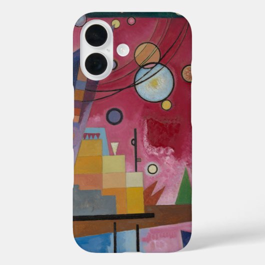 Coques Case-Mate iPhone Rouge lourd par Wassily Kandinsky (Verso)