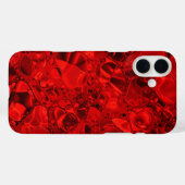 Coques Case-Mate iPhone Rouge&Noir (Verso (horizontal))