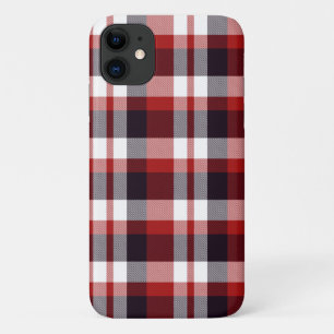 Case-Mate iPhone Case Rouge Noir Blanc Plat