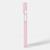 Coques Case-Mate iPhone Rouge rose brillant Stylish Girly Minimal Gold Nam (Verso / Gauche)