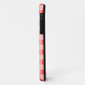 Coques Case-Mate iPhone Rouge rouge vif En vichy (Dos/Gauche)