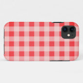 Coques Case-Mate iPhone Rouge rouge vif En vichy (Dos (Horizontal))
