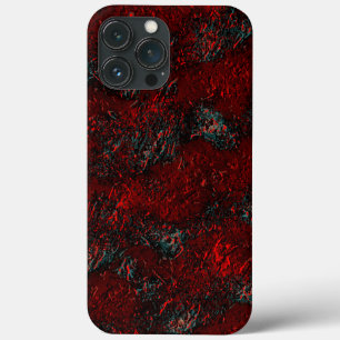 Case-Mate iPhone Case Rouge rugueux et bosselé avec des rides proéminent
