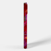 Coques Case-Mate iPhone Rouge sauvage - Art Abstrait (Verso / Droite)