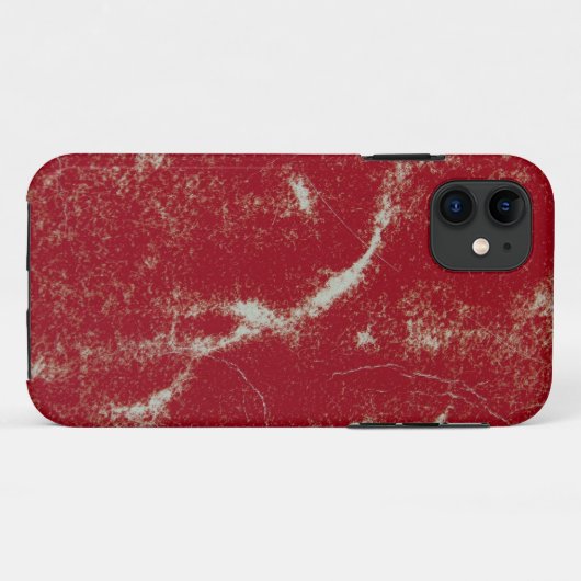 Coques Case-Mate iPhone Rouge usé (Dos (Horizontal))