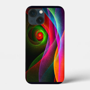 Case-Mate iPhone Case Rouge Vert Orange Moderne Motif d'Art Abstrait #22