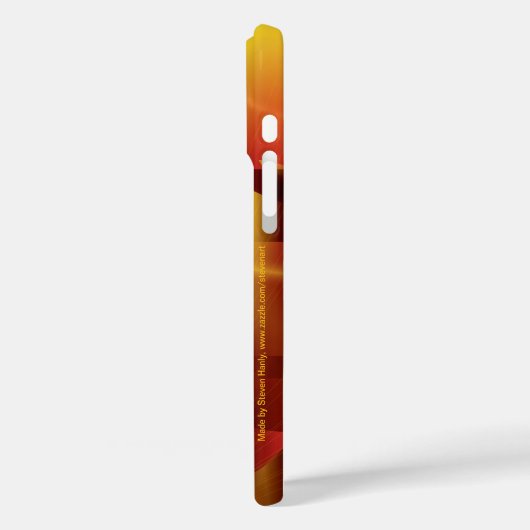 Coques Case-Mate iPhone RougeOr (Verso / Gauche)
