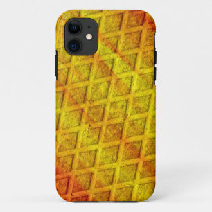 Coque Case-Mate Pour iPhone Rouille diamant jaune métal 2