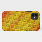 Coques Case-Mate iPhone Rouille diamant jaune métal 2 (Dos (Horizontal))