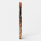 Coques Case-Mate iPhone Rouille naturelle et pierre turquoise (Dos/Gauche)