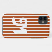 Coques Case-Mate iPhone Rouille Red Safari Stripe (Dos (Horizontal))